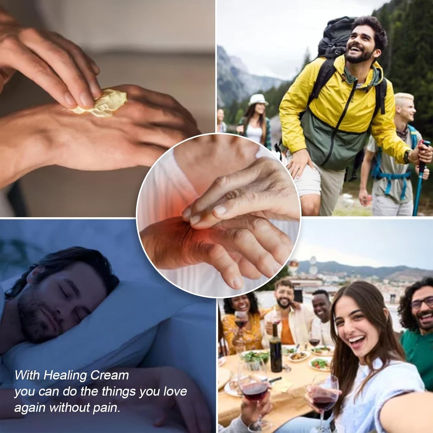 ArthroEase Bee Venom Arthritis Cream, Joint & Muscle Soothing Bee Venom Cream, Professional Bee Venom Joint Cream, Bee Venom Joint Gel - Specially for for Back, Neck, Hands, Knee (2 Bottle) LmoyBuy Supplements Australia