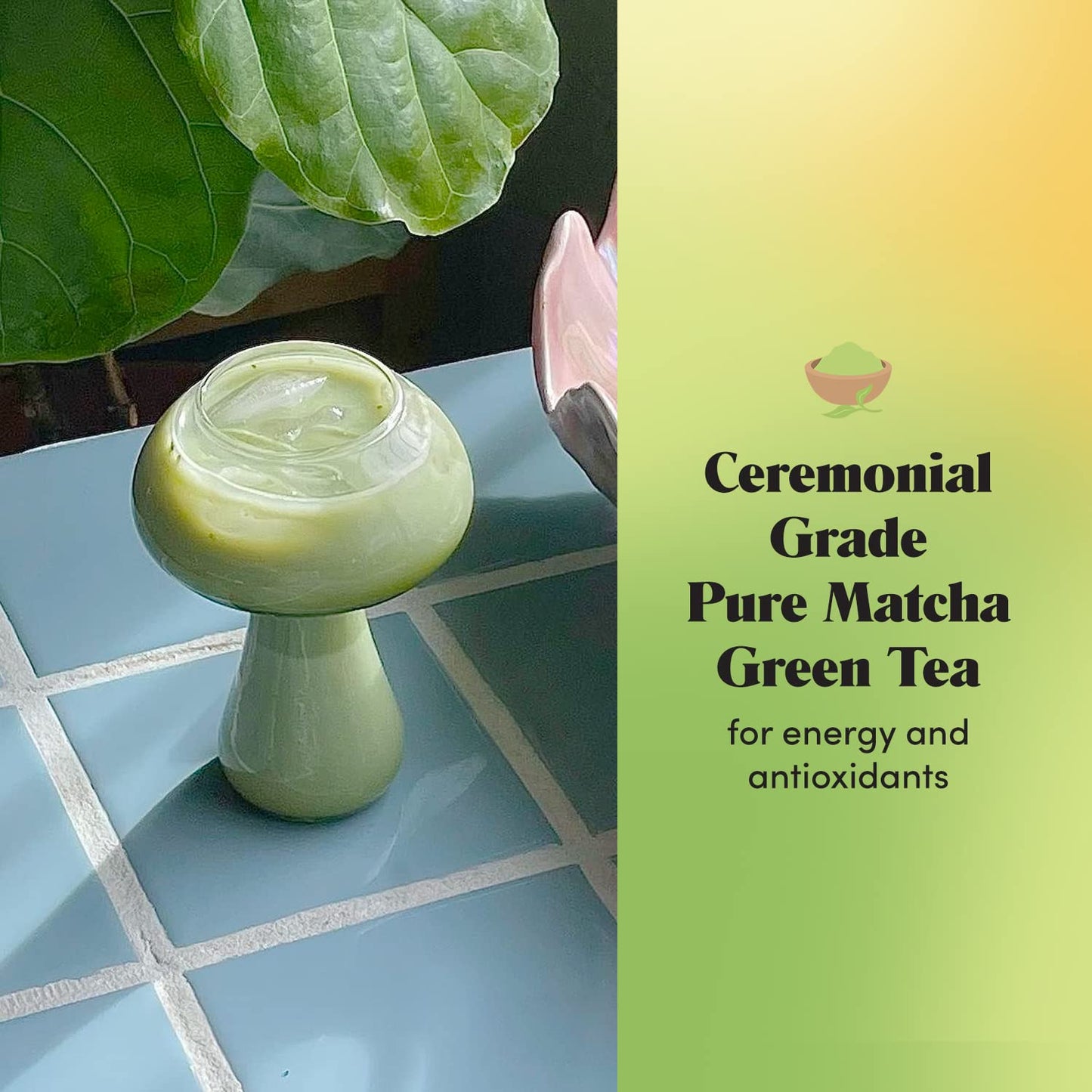 GOLDE - Pure Matcha - Ceremonial Grade Matcha Powder - Green Tea Superfood w/L-Theanine & Antioxidants - 60mg Caffeine - Jitter Free Energy - 100g Pouch GOLDEBuy Supplements Australia