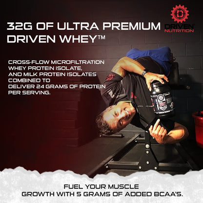 Driven WHEY- Grass Fed Whey Protein Powder: Delicious, Clean Protein Shake- Improve Driven NutritionBuy Supplements Australia