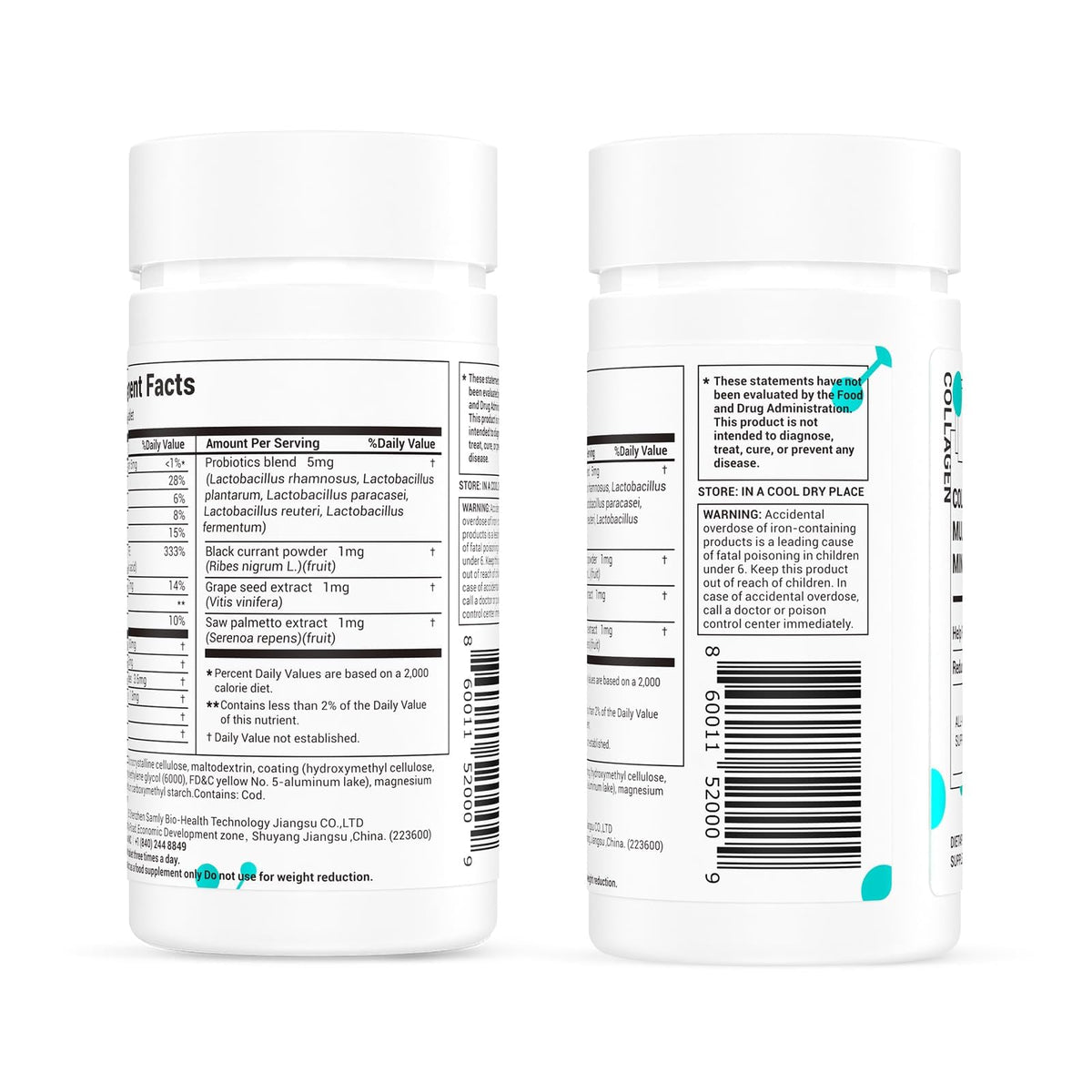 DrBioCare Collagen Peptides for Women, Beauty Vitamin & Mineral Supplement,Contains Vitamin D3, Probiotics for Women & Collagen Peptides,Vitamin B Complex,Vitamin E 180 Tablets DrBioCareBuy Supplements Australia