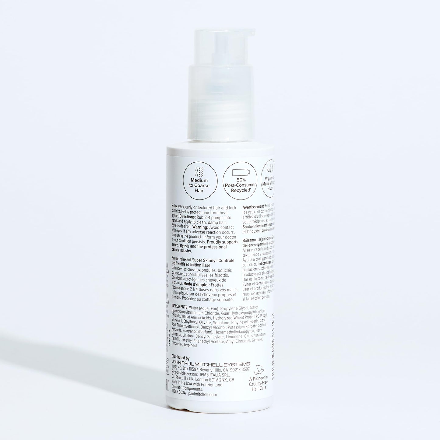 Paul Mitchell Super Skinny Relaxing Balm, Frizz Control For Wavy, Curly or Textured Hair, 5.1 fl oz Paul MitchellBuy Supplements Australia