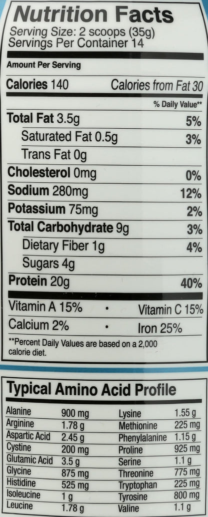OWYN Only What You Need Plant-Based Protein Powder, Smooth Vanilla, 1.05 lbs