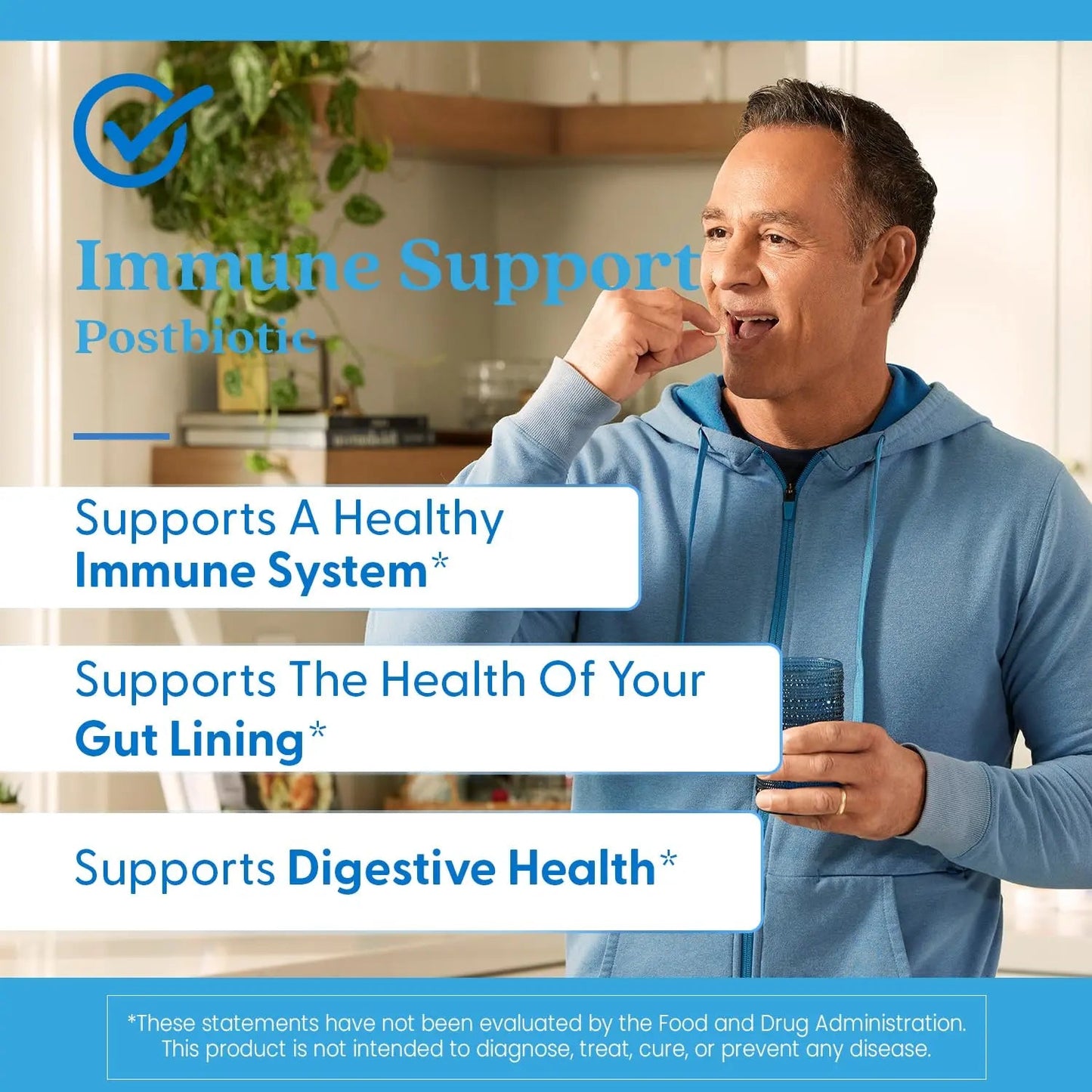 Doctors Best Immune Support Postbiotic, Supports Immune Function, Non-GMO, Gluten Free, Vegan 60 Veggie Caps Doctor's BESTBuy Supplements Australia