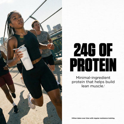 Levels Grass Fed Whey Protein Powder, No Artificials, 24G of Protein, Vanilla Bean, 1LB