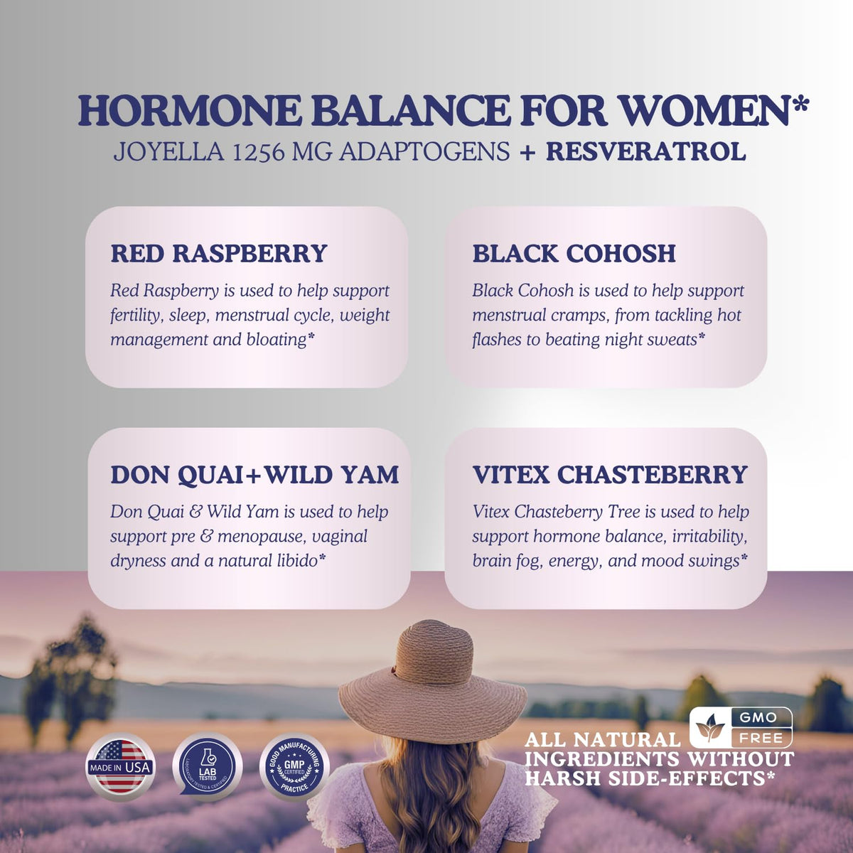 11-in-1 Hormonal Balance, Relief for Menopause Symptoms, Helps Reduce Hot Flashes, Night Sweats, and Mood Swings, Clinically Proven Ingredients, Natural PMS Support, Made in USA, 3rd Party-Tested HERBAL HOTBuy Supplements Australia