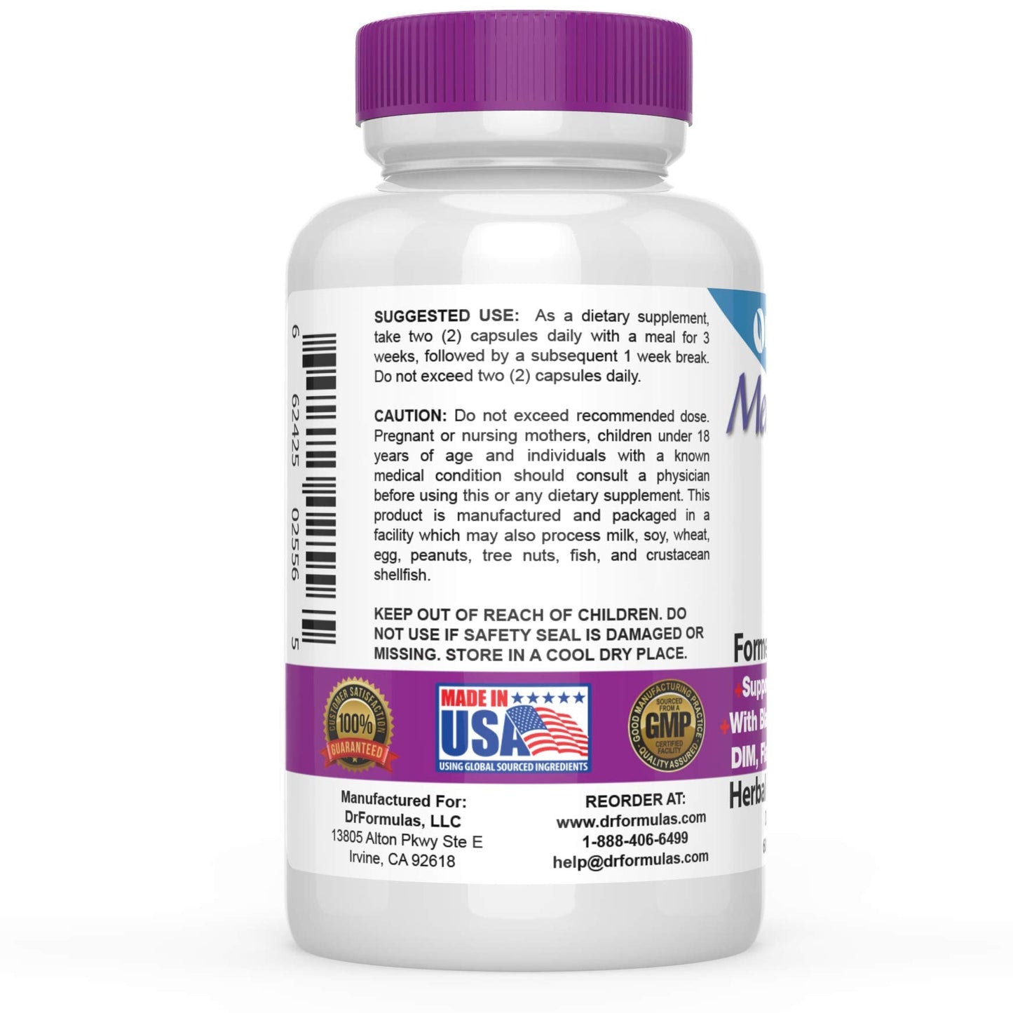 DrFormulas Menopause Supplement for Hot Flashes, Night Sweats, and Mood Swings Relief with DIM, Dong Quai, Black Cohosh, 60 Count DrFormulasBuy Supplements Australia