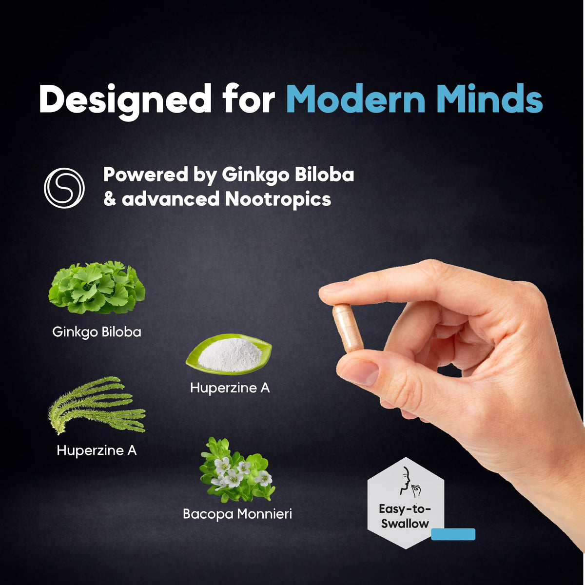 Brain Neuro Matrix – Memory & Focus Nootropic with Ginkgo Biloba & Huperzine A – Caffeine-Free Vegan Brain Supplement for Clarity, Focus & Mood – 90 Capsules (3-Month Supply) KaitaminBuy Supplements Australia