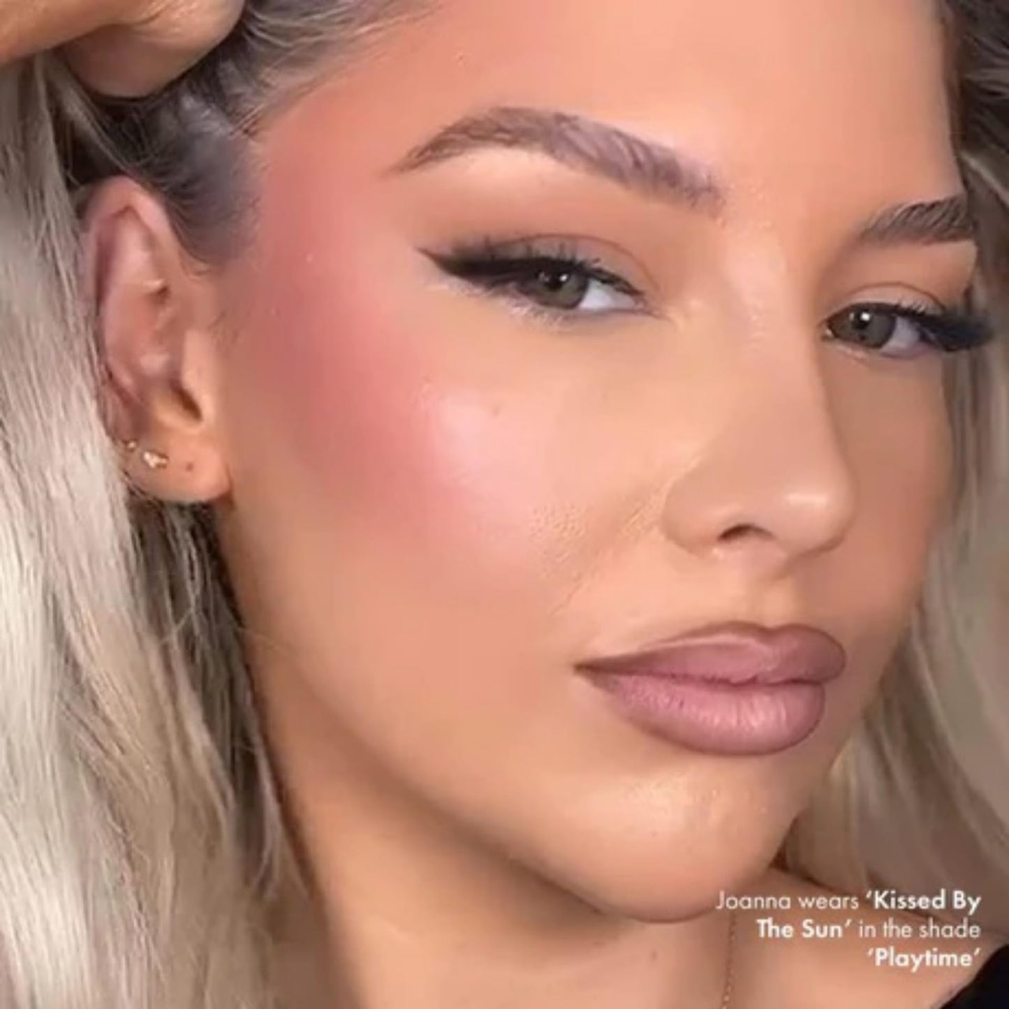 ICONIC LONDON Kissed by the Sun | Multi-Use Blush, Bronzer, & Highlighter, For All Skin Types, Cruelty-Free, Vegan Makeup, (Play Time) 0.17 oz ICONIC LONDON buy supplements Au