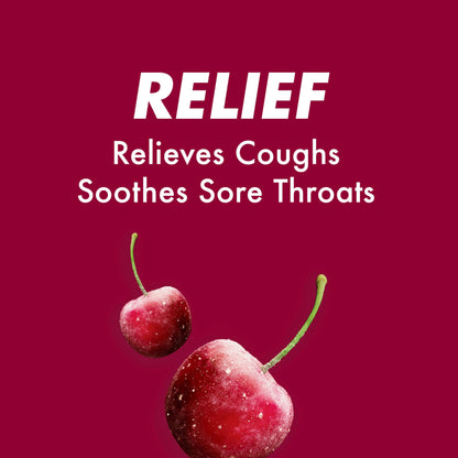 HALLS Cough and Throat Relief Cherry Cough Drops, Bulk Pack, 200 Drops HALLS buy supplements Au
