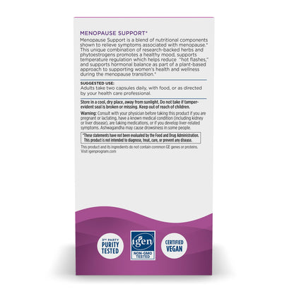 Nordic Naturals Menopause Support -Unflavored - 60 Capsules - Women’s Hormone-Support Supplement for Menopause, Mood Balance & Hot-Flash Support - Plant-Based Herbs and Phytoestrogens - 30 Servings Nordic NaturalsBuy Supplements Australia