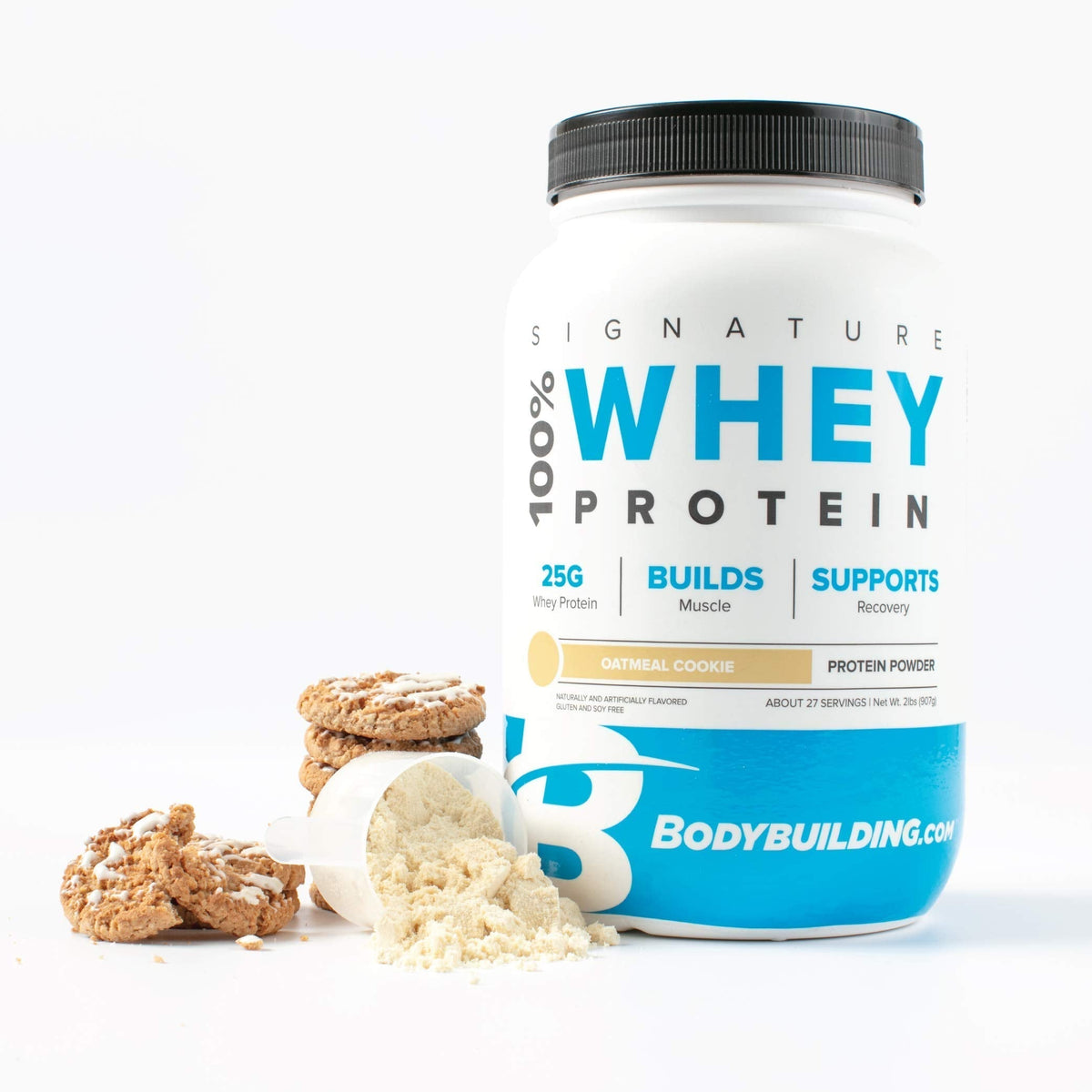 Bodybuilding Signature 100% Whey Protein Powder | 25g of Protein per Serving Bodybuilding.comBuy Supplements Australia
