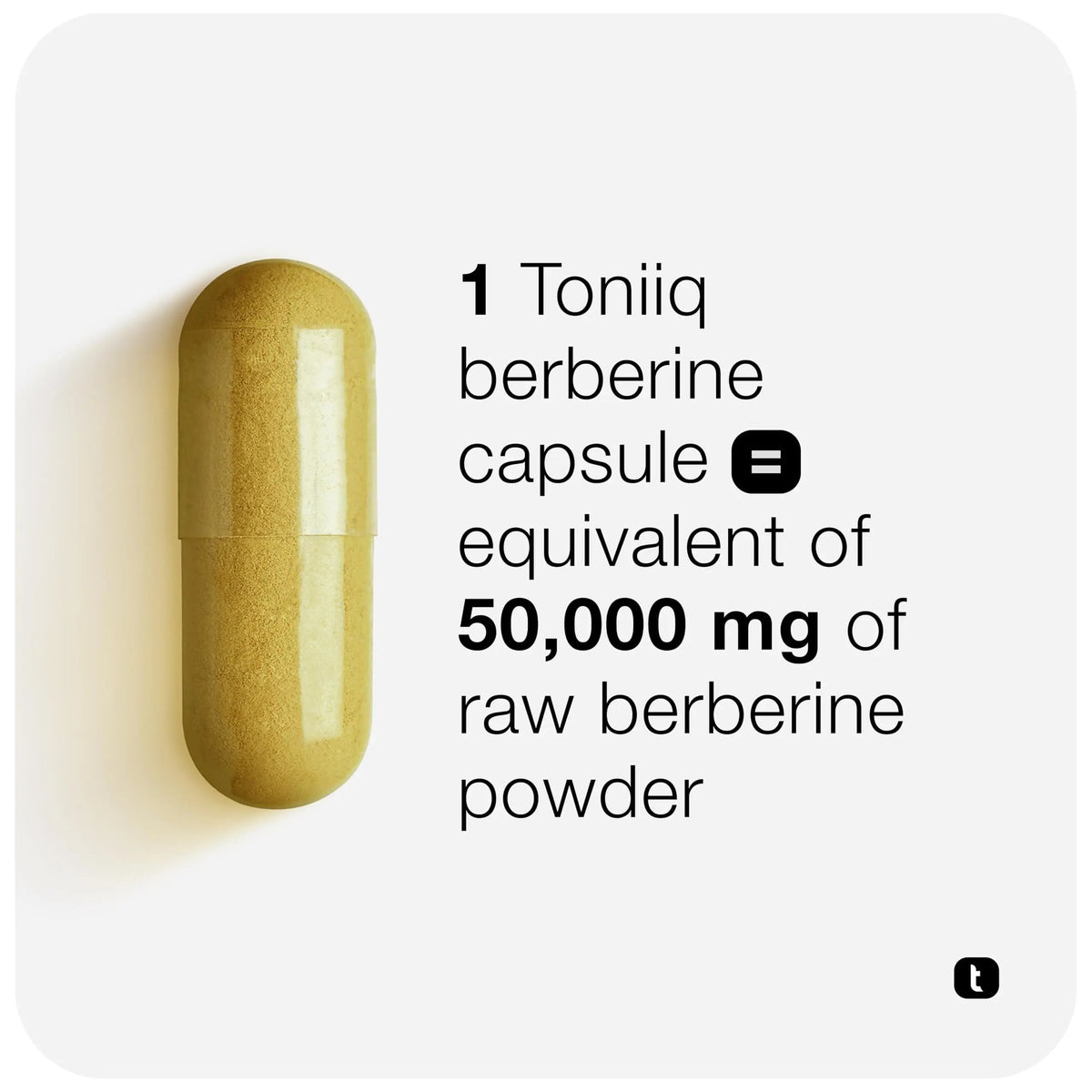 Toniiq Ultra High Strength Berberine HCl from The Himalayas - 100:1 Concentrated Extract - Lab-Tested 97% Berberine HCl - 180 Vegetarian Capsules, 1500 mg per Serving Toniiq buy supplements Au