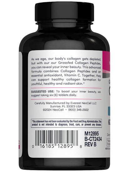 NeoCell Super Collagen with Vitamin C, 120ct Collagen Pills, Non-GMO, Grass Fed, Paleo Friendly, Gluten Free, Collagen Peptides Types 1 & 3 for Hair, Skin, Nails and Joints NeoCell buy supplements Au