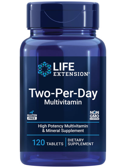 Life Extension Two-Per-Day Multivitamin - Packed with Over 25 Vitamins, Minerals & Extracts -Vitamins B6, C, D - Zinc - Two-Month Supply Life ExtensionBuy Supplements Australia