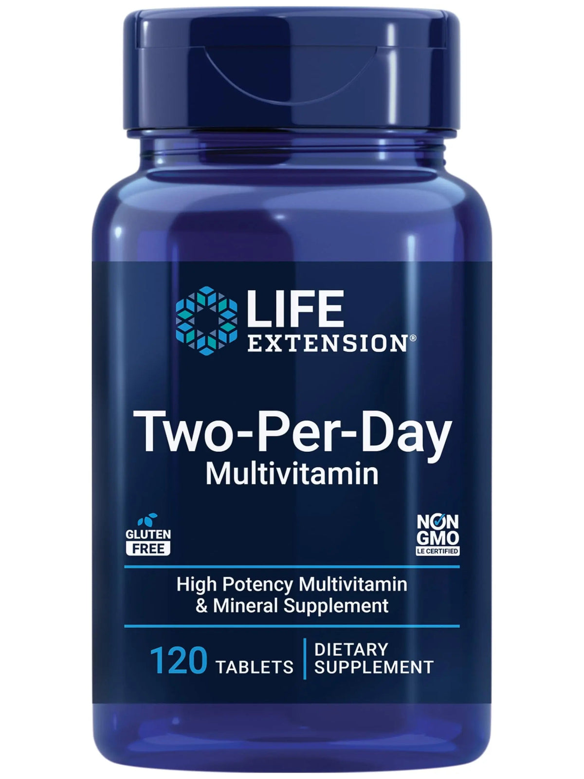 Life Extension Two-Per-Day 120 Tablet Multi-Vitamin & 60 Capsule Optimized Ashwagandha Stress Relief Supplement Bundle Life ExtensionBuy Supplements Australia