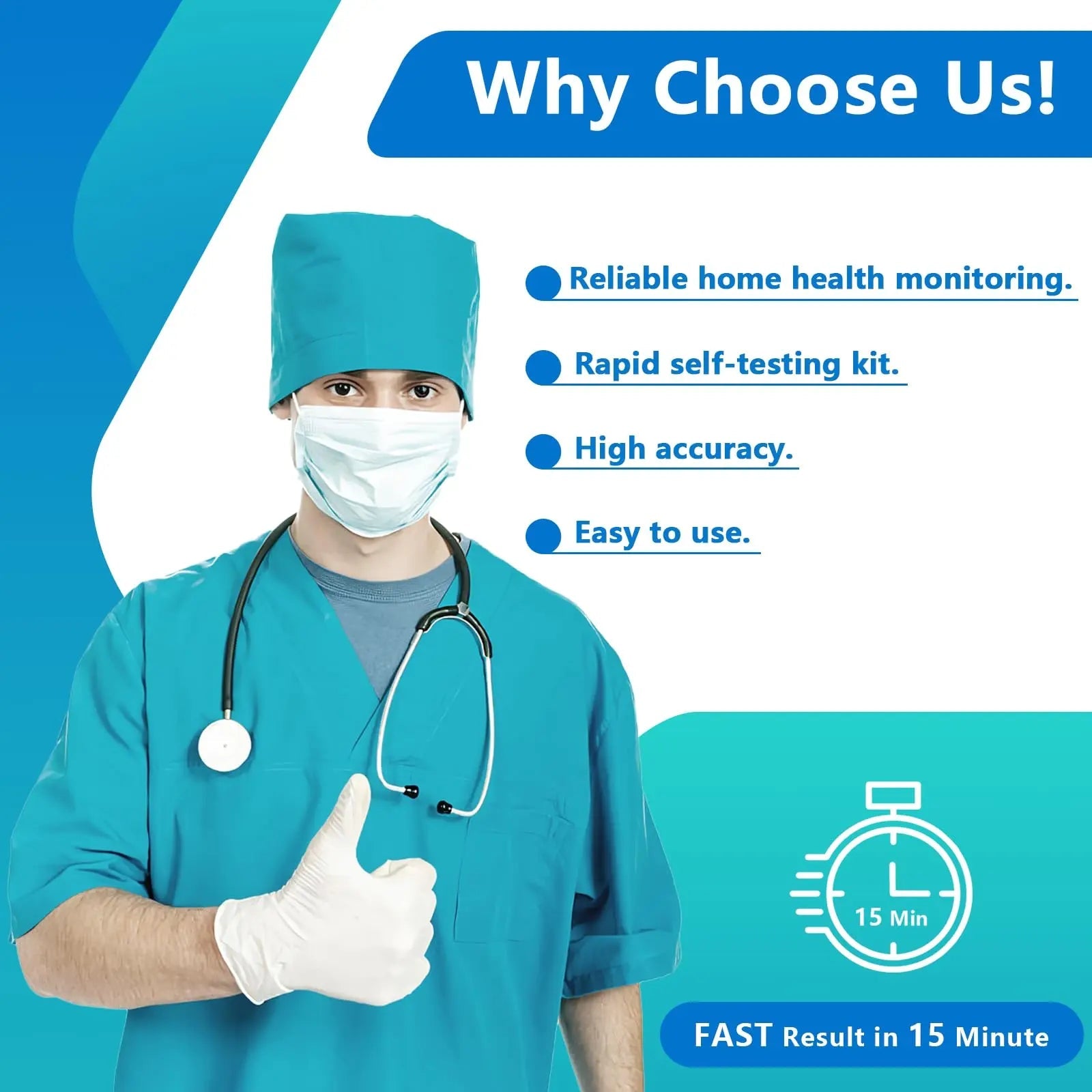 H Pylori Test Kit, Helicobacter Pylori Test Kit - Fast and Accurate, Self-Test at Home, Results in 10-15 Minutes, No Lab Visit Required OUROZOBuy Supplements Australia