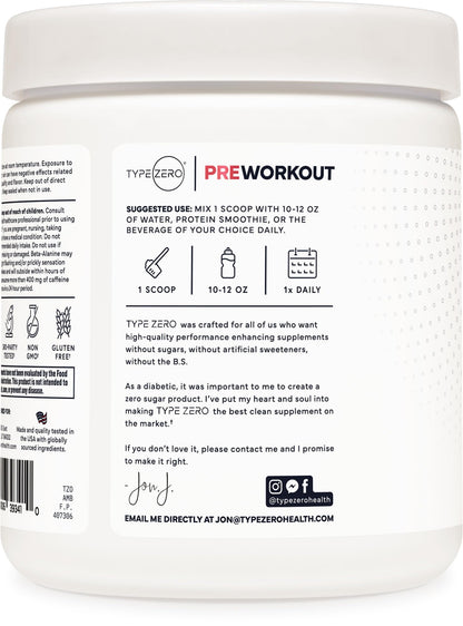 Type Zero AminoBurn (Watermelon Flavored) - Vegan Amino Acids BCAA Drink Sugar-Free Energy Drink Powder & Amino Acids Supplement - Natural Energy Type ZeroBuy Supplements Australia