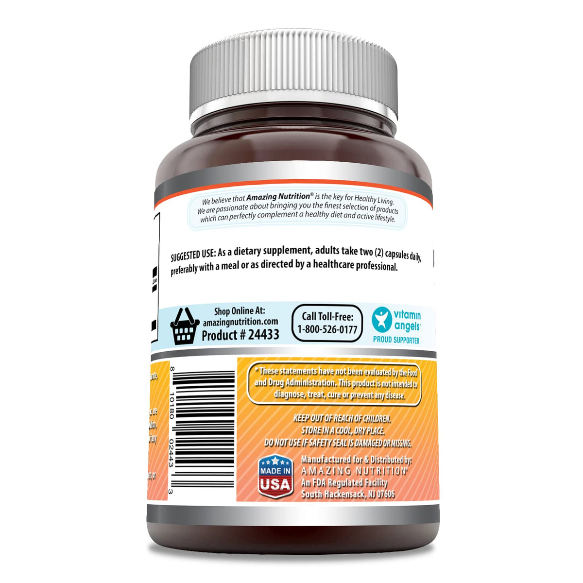 Amazing Formulas Berberine 1000mg Per Serving 120 Capsules Supplement | Non GMO Amazing NutritionBuy Supplements Australia
