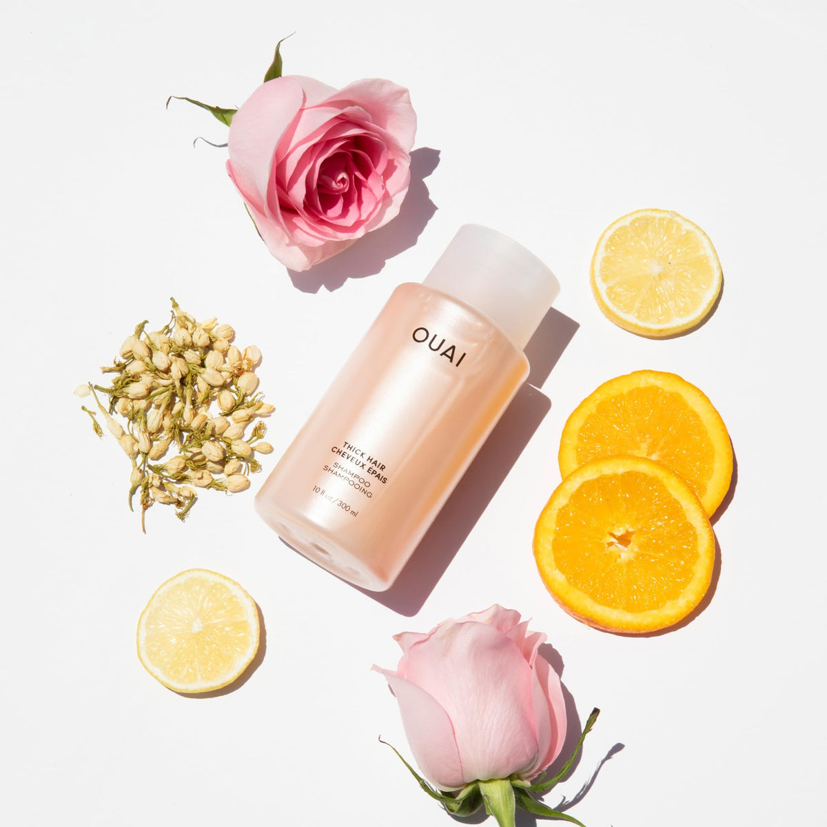 OUAI Thick Shampoo Travel Size - Moisturizing Shampoo with Keratin, Marshmallow Root, Shea Butter, Avocado Oil for Thick Hair - Strengthens & Hydrates - Paraben & Sulfate Free (3 Fl Oz) OUAIBuy Supplements Australia