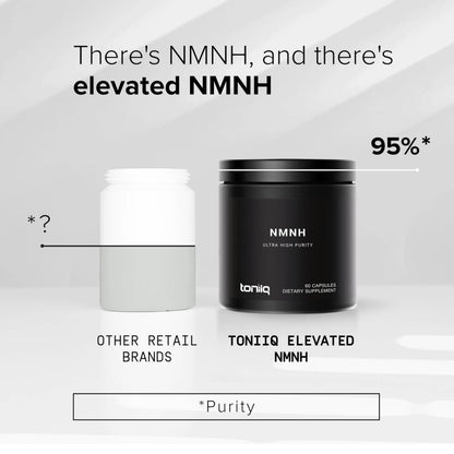 Toniiq NMNH Supplement – Clinically Studied UthPeak™ – 95% Highly Purified & Third-Party Tested for NAD+ & Healthy Aging Support ToniiqBuy Supplements Australia