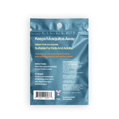 Cliganic 10 Pack Mosquito Repellent Bracelets, DEET-Free Bands, Individuall CliganicBuy Supplements Australia