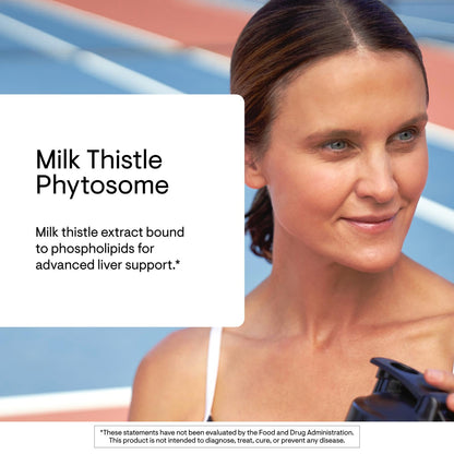 THORNE - Milk Thistle Phytosome (Formerly Siliphos) - Botanical Extract Complex for Antioxidant and Liver Support* - Third-Party Certified