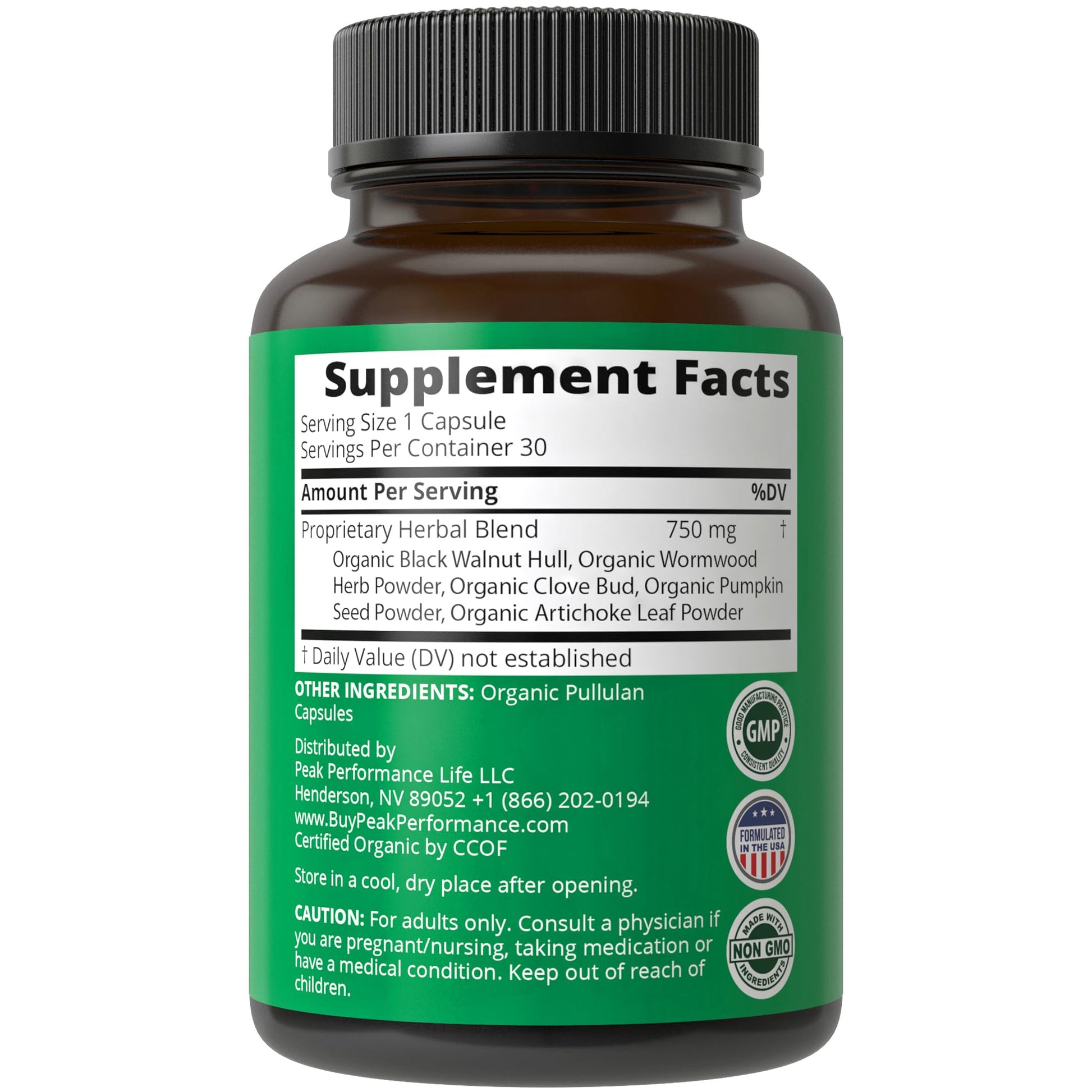 USDA Organic Wormwood Black Walnut Clove Cleanse for Humans. Elimination Detox + Intestinal Support Capsules Supplement for Adults and Kids. Pills with Artichoke and Pumpkin Seed for Added Benefits Peak PerformanceBuy Supplements Australia