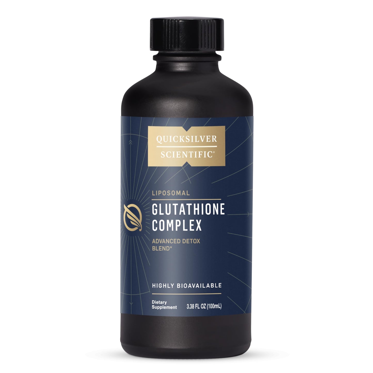 Quicksilver Scientific Glutathione Complex - Superior Absorption Antioxidant Supplement with Liquid Glutathione & Milk Thistle - Vitamin B Complex - Supplement for Daily Use (3.38 fl oz) Quicksilver ScientificBuy Supplements Australia