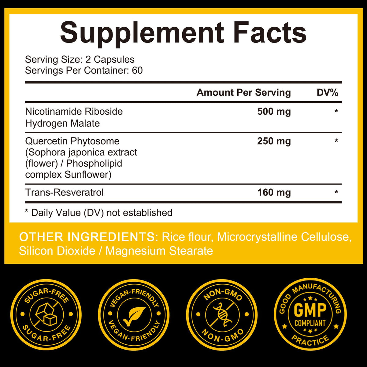 TKTALKER NAD Supplement, 910MG Liposomal Nicotinamide Riboside with Resveratrol & Quercetin, Anti-Aging, Cellular Energy, Mental Focus & Stamina & Healthy, Women & Men, 120 Capsules TKTALKERBuy Supplements Australia