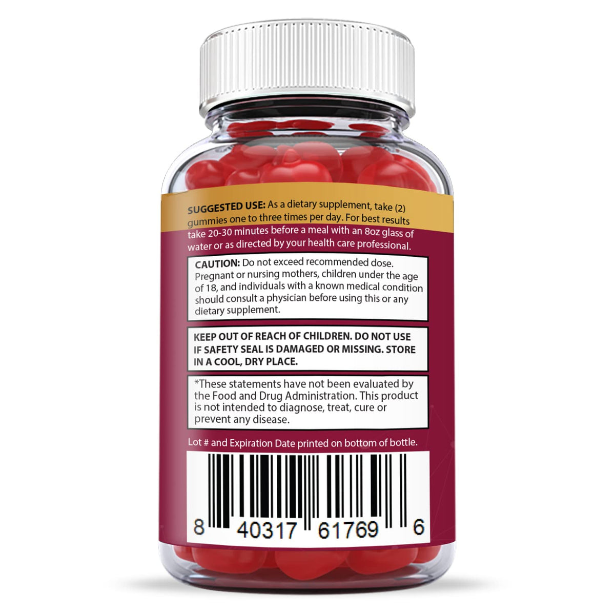 Justified Laboratories Great Results Keto ACV Gummies 1000MG with Pomegranate Juice Justified LaboratoriesBuy Supplements Australia