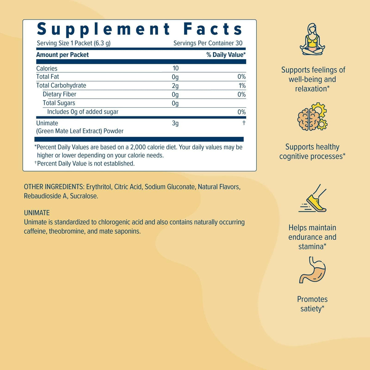 Unicity UNIMATE (Lemon Ginger, 30 Pouches) UnicityBuy Supplements Australia