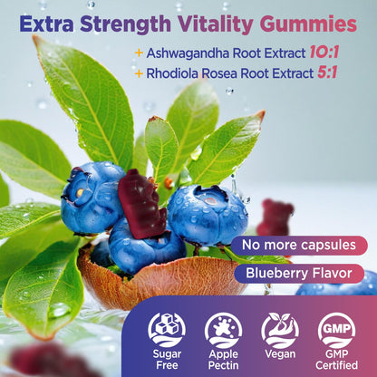 Cortisol Gummies, 12-in-1 Cortisol Reducer, with Magnesium Glycinate, Ashwagandha, L-Theanine, Phosphatidylserine, Vitamin B6 & D3, Rhodiola Rosea, for Men & Women, Sugar-Free, Vegan, NON-GMO, 60CT NATISLANDBuy Supplements Australia