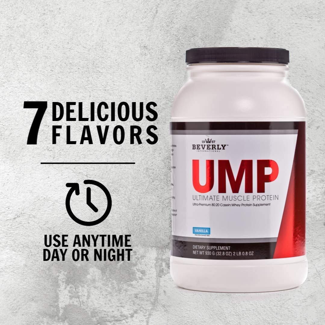 Beverly International UMP Protein Powder, Strawberry. Unique Whey-Casein Ratio Beverly InternationalBuy Supplements Australia