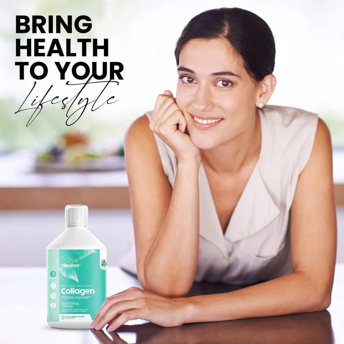 HEALIVE Marine Collagen Peptides - Skin, Hair, Nail & Joint, Support Against Premature Ageing HEALIVEBuy Supplements Australia