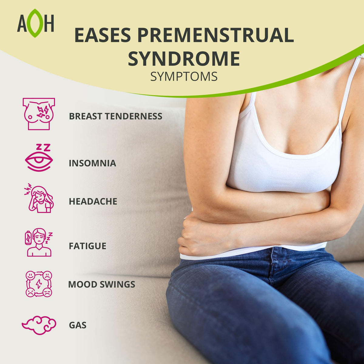 Hormone Balance for Women – Menopause & PMS Support Supplement – Adaptogens for Female Balance & Wellness – 90 Vegan Capsules ADAPTOHEALBuy Supplements Australia