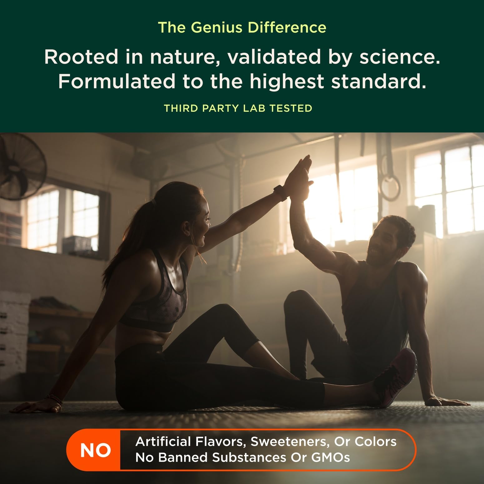 Genius BCAA Powder - 5g Vegan BCAAs L-Glutamine, Cognizin & Rhodiola Muscle Recovery Energy Support 100mg Caffeine Pre, Intra, Post-Workout Nootropic Supplement for Focus & Performance - Grape Limeade The Genius BrandBuy Supplements Australia
