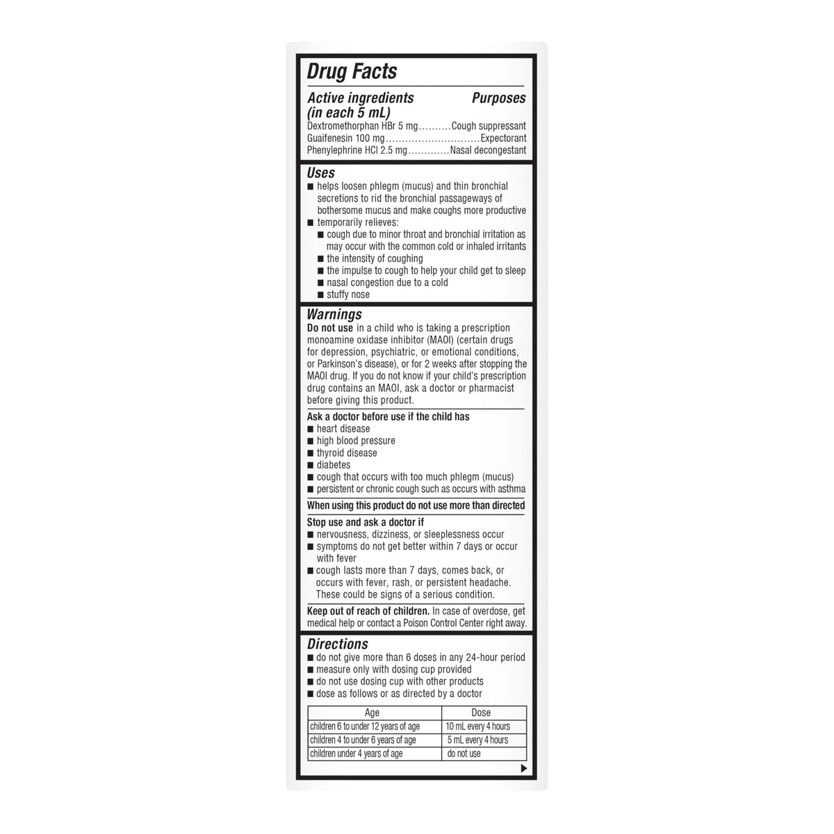 Mucinex Children's Multi-Symptom Cold Medicine, Kids Cough Medicine, Mucinex Kids Medicine/Decongestant with Dextromethorphan HBr, Guaifenesin, Phenylephrine HCl, Very Berry Flavor Liquid, 4 Fl Oz Mucinex buy supplements Au