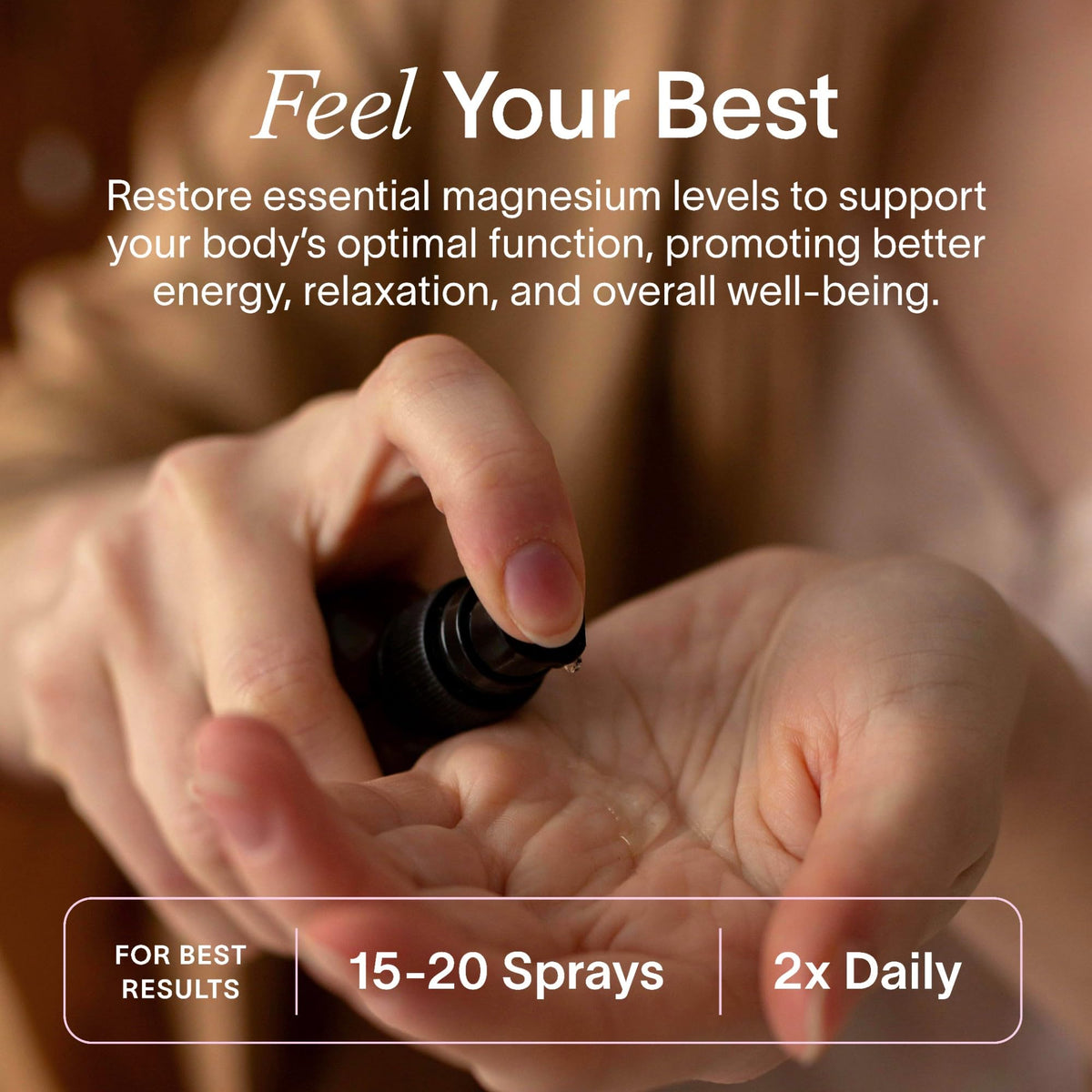 Ladywell Topical Magnesium Oil Spray | Mood, Cycle & Stress Support | PMS, PCOS, Fertility, Menopause, Hormone Balance, Cramps | Pure Magnesium Chloride, Science-Backed | Rapid Skin Absorption LadywellBuy Supplements Australia