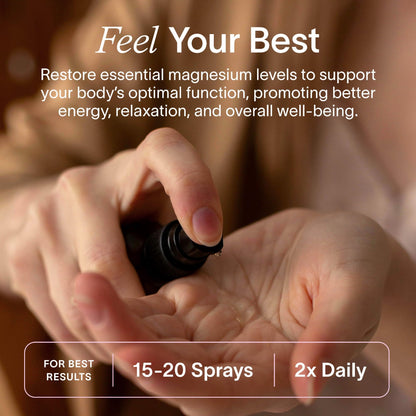 Ladywell Topical Magnesium Oil Spray | Mood, Cycle & Stress Support | PMS, PCOS, Fertility, Menopause, Hormone Balance, Cramps | Pure Magnesium Chloride, Science-Backed | Rapid Skin Absorption LadywellBuy Supplements Australia