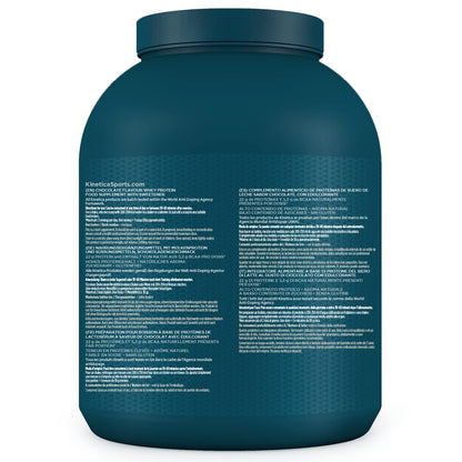 Kinetica Chocolate Whey Protein Powder | 2.27kg | 22g Protein per Serving | 76 Servings KineticaBuy Supplements Australia