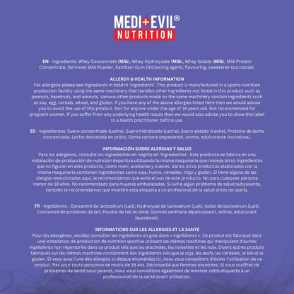 Medi-Evil Nutrition Whey Dynamic Protein, White Chocolate Flavour, 600g, 20 Servings Medi-EvilBuy Supplements Australia