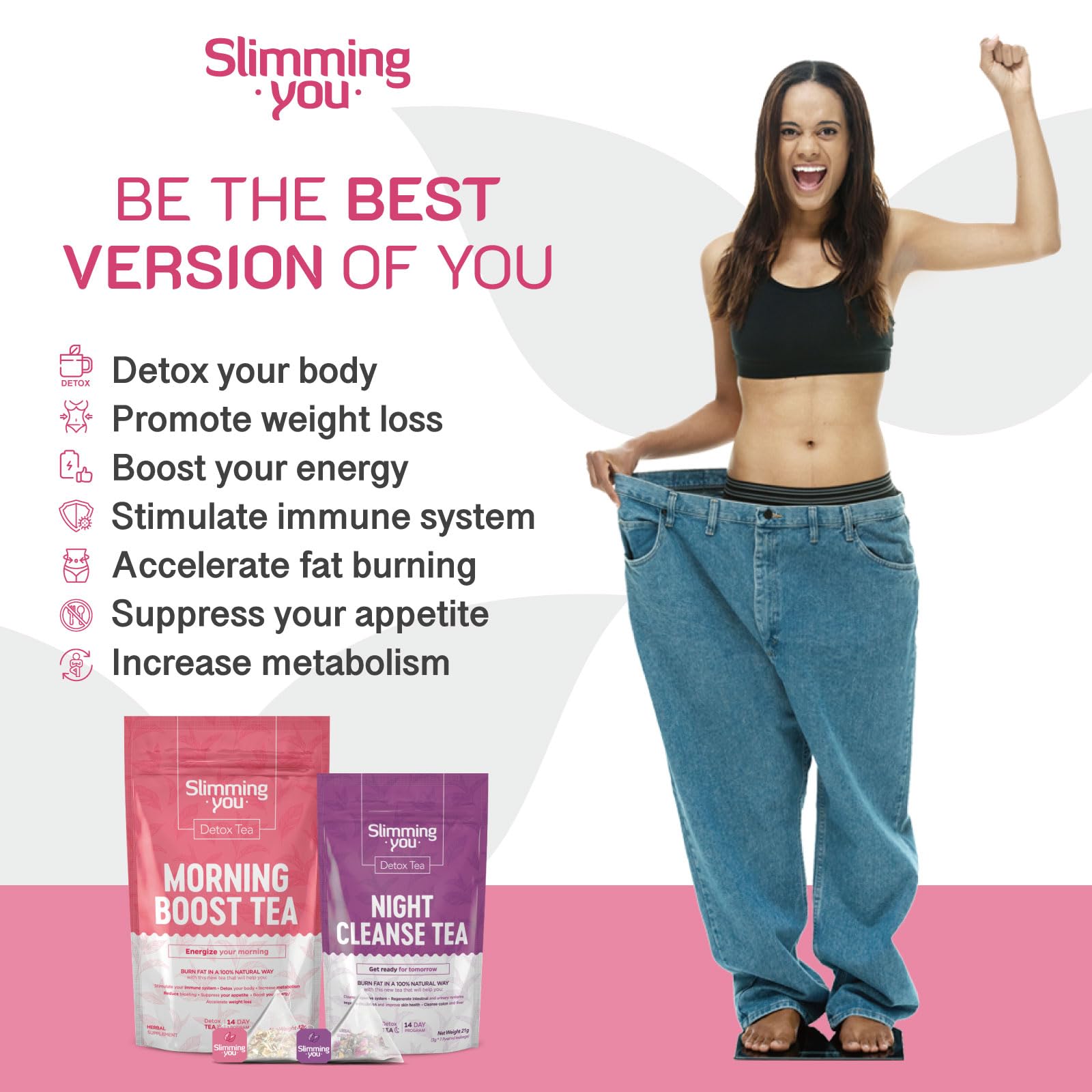 TAOISTEA 14 Day Detox Tea for Weight Loss, Body Cleanse, Metabolism Boost - Morning TAOISTEABuy Supplements Australia