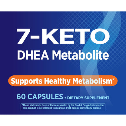 Nature's Way 7-KETO, DHEA Metabolite, Metabolism Support Supplement*, 25mg Potency Nature's WayBuy Supplements Australia