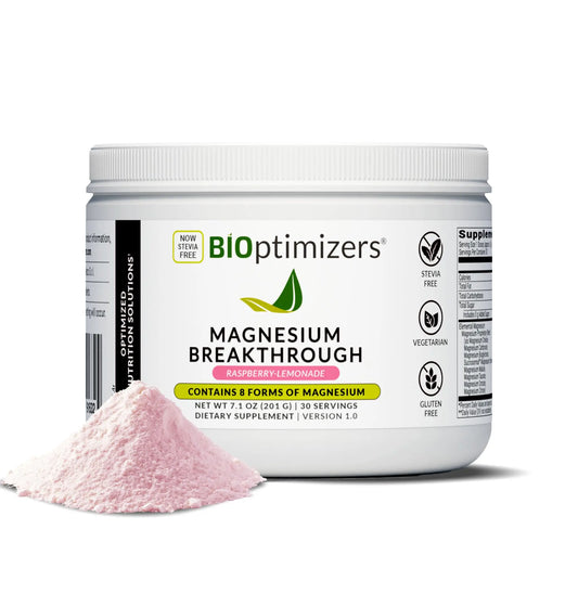 BIOptimizers Magnesium Breakthrough Drink - 8 Forms of Magnesium, Electrolytes, Sleep Health, Stress, Muscle Recovery, Heart Support | Glycinate, BIOptimizers canada supplements