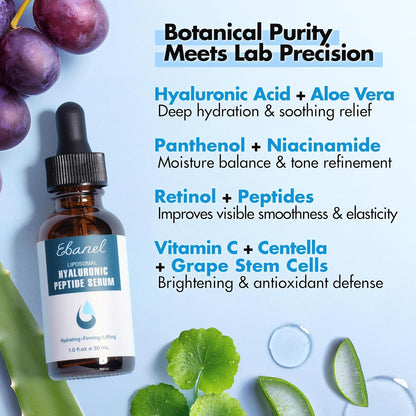 Bundle of Retinol Serum, and Hyaluronic Acid Serum Ebanel buy supplements Au
