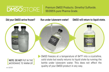 DMSO 2 Pack |16 oz. Pure 99.995% Liquid | USP Grade Dimethyl Sulfoxide | Non-diluited | Low Odor | BPA Free DMSOSTOREBuy Supplements Australia