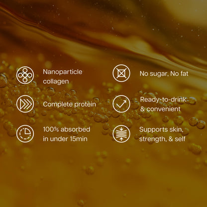 ProT Gold Liquid Collagen Protein Shot, 17g Clear Protein Nano-Hydrolyzed Grass Fed Collagen, 2g Arginine for Wound Support, Gluten Free, Sugar Free, 0g Carbs, Orange Creme, 1 fl oz, 24 Pack ProT GoldBuy Supplements Australia
