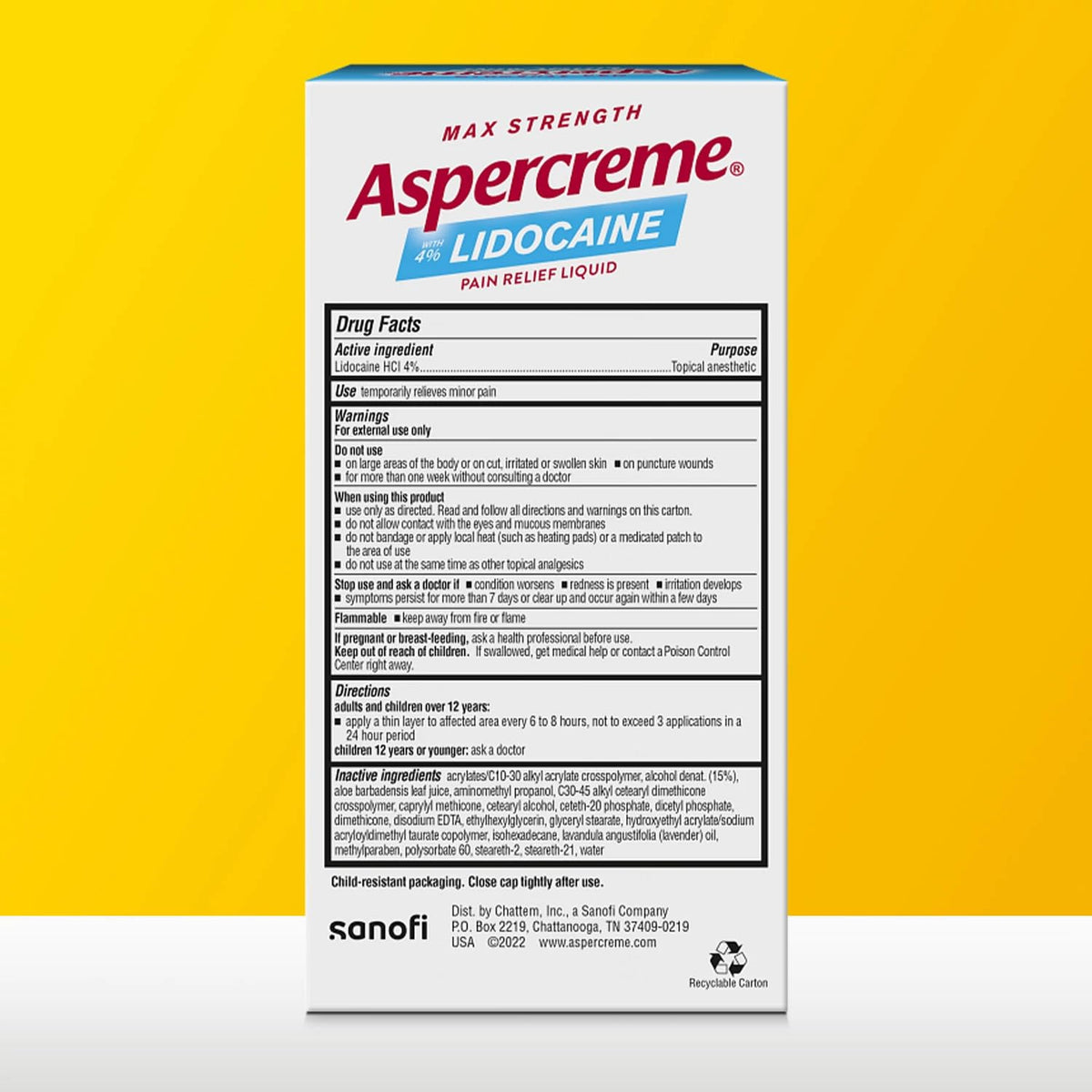 Aspercreme Essential Oils Lidocaine Pain Relief with No-Mess Roll-On Applicator, Max-Strength Lidocaine Numbs Away Nerve Pain, Moisturizing Aloe Hydrates Skin, Lavender, 2.5 Oz., 2pk AspercremeBuy Supplements Australia