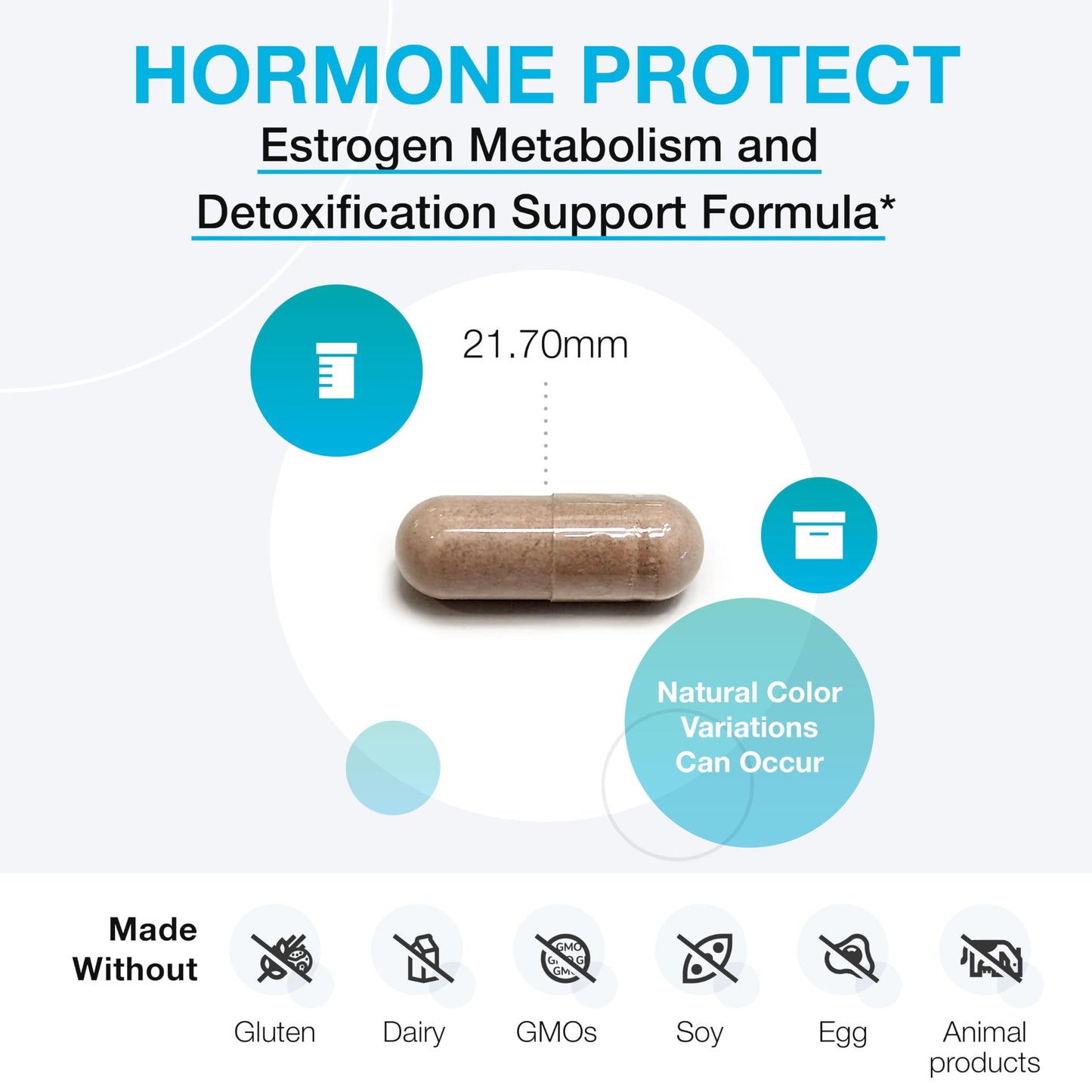XYMOGEN Hormone Protect - Dim Supplements for Women with Glucoraphanin from Broccoli Extract - Promote Detoxification, Balance & Protect Estrogen Sensitive Tissues in The Breast & More (60 Capsules) XYMOGENBuy Supplements Australia