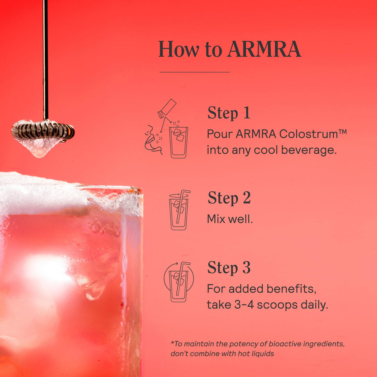 ARMRA Colostrum Powder | Vine Watermelon | Gut Health & Bloating | Skin & Hair | Immunity | Keto, Gluten & Fat-Free | 60 Servings ARMRABuy Supplements Australia